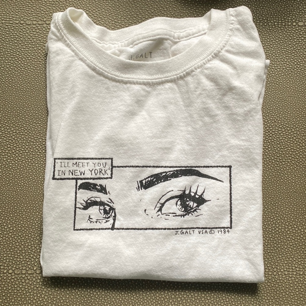 Brandy Melville John Galt Meet U in New York T-shirt